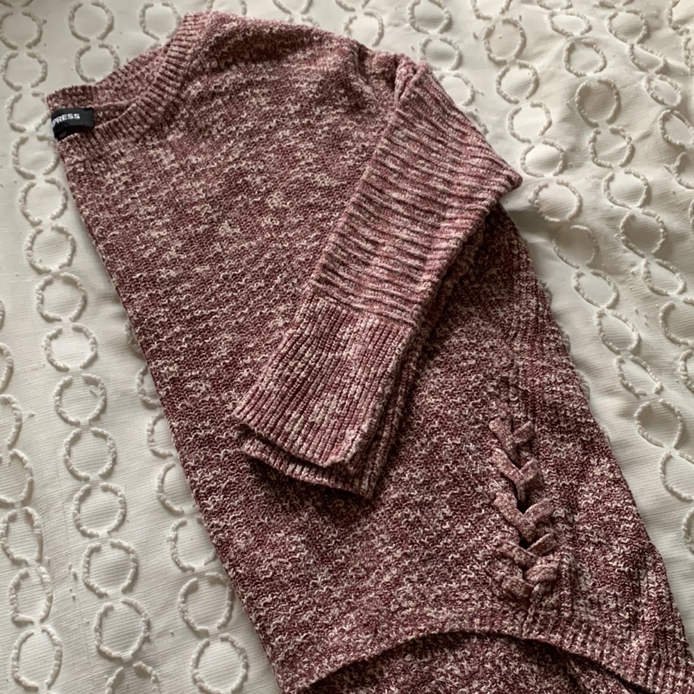 Express High/Low Sweater - Picture 2 of 2